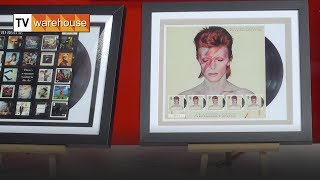 Collectable David Bowie fan stamp sheets