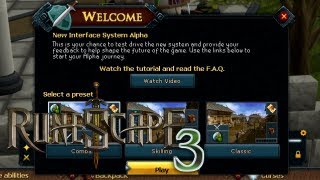 RuneScape 3 Java Alpha 0.1a: New Interface [Preview]