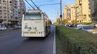 (:📹@victorctp849)Troleibuz Astra Irisbus Citelis PS01T2 #181 pe linia 10R cu un(șofer de milioane)