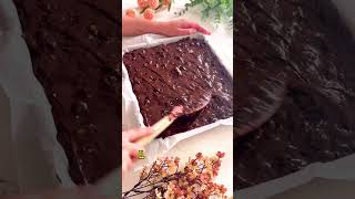 BROWNIE FACILÍSIMO🍫 @andreaomevoy ✨#cocina #recetas #andreaomevoy