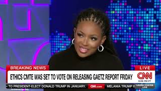 Rep. Crockett's Response to Trump Nominating Matt Gaetz for Attorney General on CNN