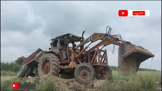 Baba tractor 510/loading trolly/stunt video