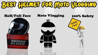 Best Helmet For Long Ride and Moto Vlog |Half/Full Face Helmet | Low Cost Budget Helmet| Price Video