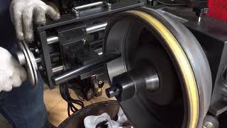 Car drum lathe