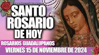 EL SANTO ROSARIO DE HOY VIERNES 15 DE NOVIEMBRE DE 2024✟MISTERIOS DOLOROSOS✟📿EL SANTO ROSARIO DE HOY