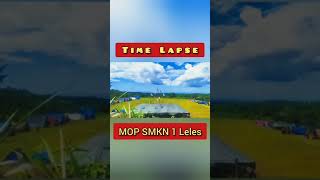 Time Lapse MOP SMKN 1 Leles #shorts #pramuka #charityrancageteam