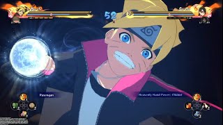 Naruto Ultimate Ninja Storm 4 CPU Battle: Naruto and Boruto vs. Sasuke and Sarada