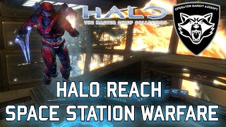 Halo Reach Space Station Warfare