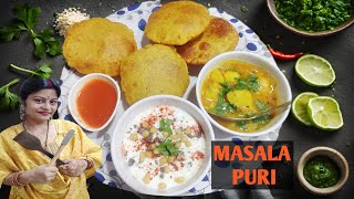 masala aalo Puri recipe|Puri masale wali  #masalapuri #alookisabji #trippycookingwithsarita