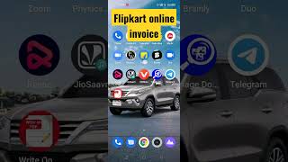 Flipkart online invoice kaise nikale .  online bill kaise nikale Flipkart se order ka