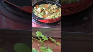 Vegetable chopsuey with  chow chow #chopsuey