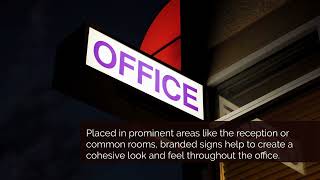 Essential Interior Signage for a Thriving Office Space