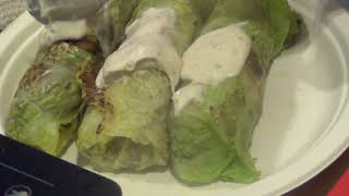 vegetarian cabbage rolls class -  Chef  Renee Bellefeuile @ Royal Fair, part 4