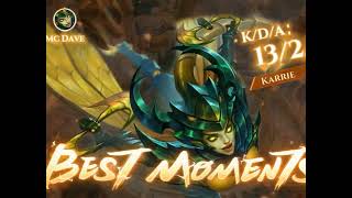 Karrie Gameplay#mobilelegends