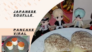 japannese souffle pancake viral//modal ekonomis#resepcemilan #dessertrecipe #desserts #kue #cake