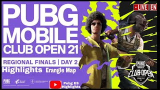 [EN] PMCO SA Wildcard Regional Finals Day 2 | Erangle Map Highlights