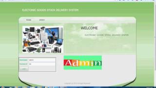 Electronic Goods Stock Delivery System