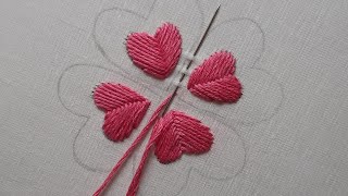 Creating a beautiful hand Embroidery Designs// easy hand embroidery