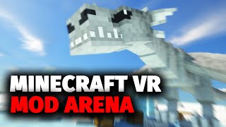 We Built a VR Arena in Minecraft ...