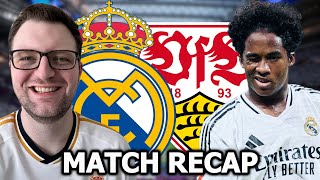 REAL MADRID VS STUTTGART - CHAMPIONS LEAGUE MATCH RECAP