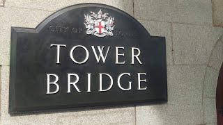 A walk across TOWER BRIDGE, LONDON, May 2024