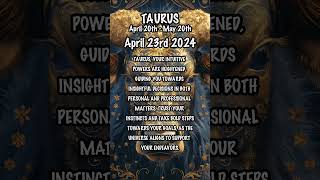 April 23rd, 2024 #TaurusHoroscope #dailyhoroscope  #dailyastrologyhoroscope #zodiac #astrology