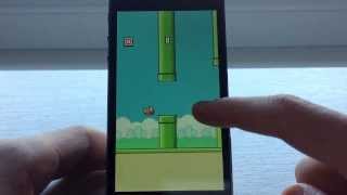 Flappy Bird для iPhone 5S. Берегите нервы!