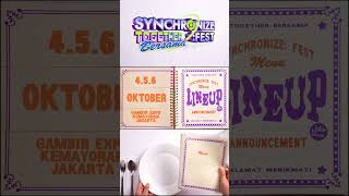 Langsung aja cek video full line-up announcement #SynchronizeFest24 #TogetherBersama di @demajorsTV