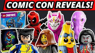 LEGO NEWS! Fortnite Battle Bus! D&D Minifgs! Deadpool & Wolverine! Unrevealed Star Wars Set?!