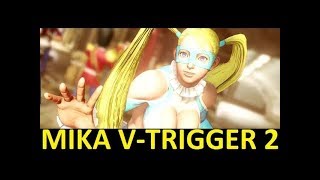 SFV AE R. Mika (Season 3 ) - V -Trigger 2 (combos and resets)