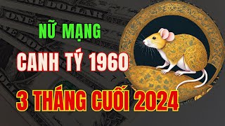 Tử Vi Tuổi Canh Tý, 1960, Nữ mạng. 3 tháng cuối năm 2024 dưới tác động của Sao Vân Hán và Hạn Ngũ Mộ