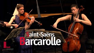 Saint Saëns Barcarolle op. 108 - Oberon Trio feat. Simone v. Rahden