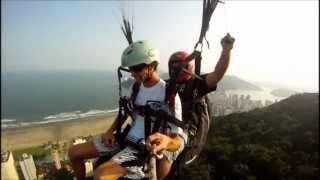 Luiz Felipe voando em Sao Vicente/SP - Brasil