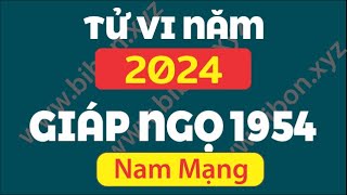 TỬ VI TUỔI GIÁP NGỌ 1954 năm 2024 - Nam Mạng