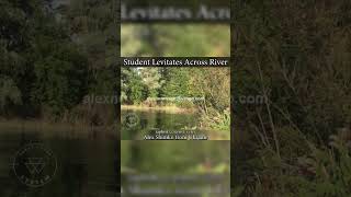 #levitating Student Levitates Across River