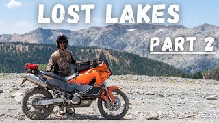 Lost Lakes MOTOCAMPING | Riding | Cooking | Sierra Nevada - Part 2