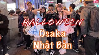 Halloween Tại Namba Khu Phố Sầm Uất Ở OSAKA Nhật Bản