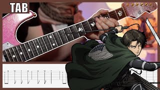 [TAB] Shingeki no kyojin - Sasageyo Cover | Guitar Tab | Lesson | Tutorial