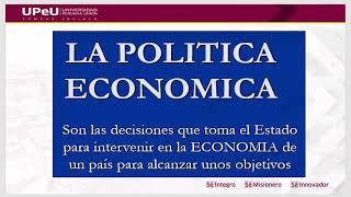 Efecto de las Políticas Económicas Sesión 15