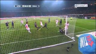 Serie A 2010-2011: Inter 5-3 Roma Loria's Goal (4-3)