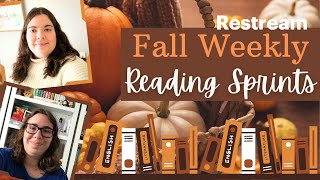 🍁 Fall Friday Live Reading & Productivity Sprints! 📚 10:30 AM EST