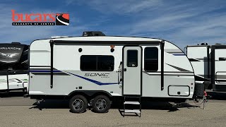 Modern Couple's Retreat with a Murphy Bed! 2021 Venture Sonic 190VRB Travel Trailer