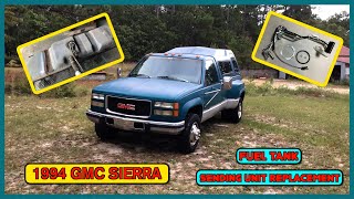 GMC Sierra 1994 SLE 6 5L Turbo Diesel Fuel Tank Sending Unit Replacement