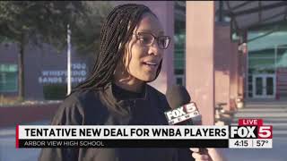 Aja Wilson Las Vegas Aces WNBA