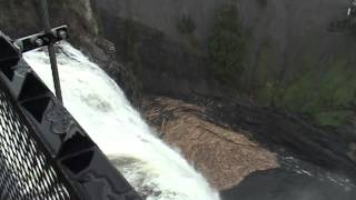 Montmorency Falls самый высокий водопад в Quebec ч.1