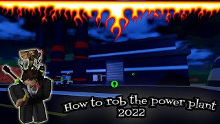 HOW TO ROB THE POWER PLANT (IN JAILBREAK)