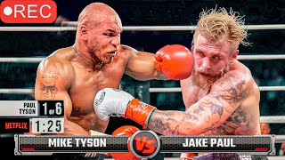 OMG! Mike Tyson VS. Jake Paul Full Fight HIGHLIGHTS | Netflix 2024