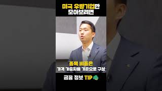 미국 우량기업만 모아보려면