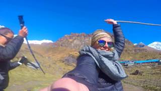 Dance party at Annapurna Base Camp #livedan