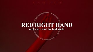 red right hand • tradução